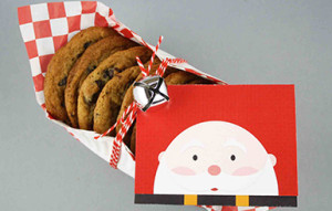 Santa Cookies printable