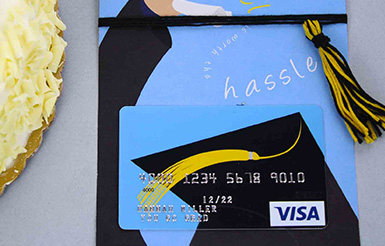 Tassel is Worth the Hassle gift card holder